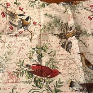 Full sized Pottery Barn Winter/Holiday Shower Curtain.